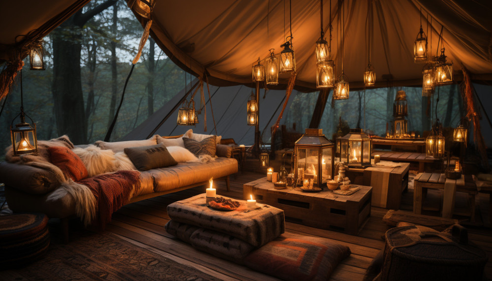 Glamping: un'esperienza di lusso nella natura selvaggia